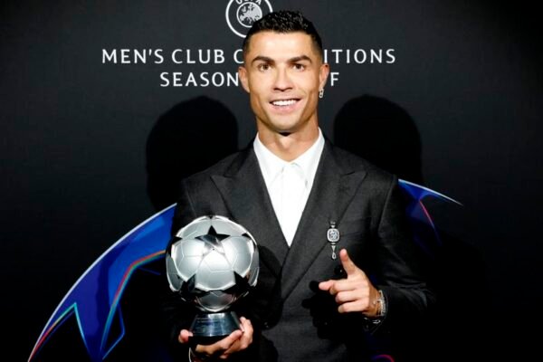 Cristiano Ronaldo Honored with Prestigious UEFA Champions League Award