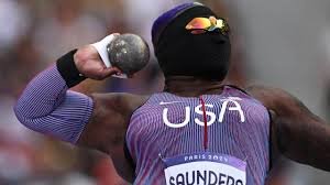 Why Olympian Raven Saunders Wears a Distinctive Full-Face Mask While Competing