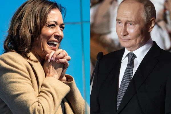 Putin Offers Unlikely Endorsement of Kamala Harris in US Election