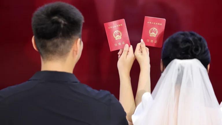 China Set to Record Its Lowest Marriage Rates, Reflecting Major Social Shift