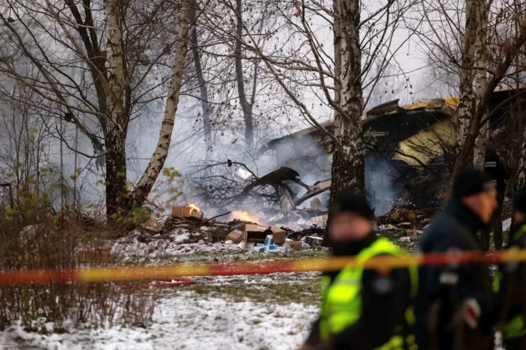 German leaders float sabotage questions in deadly DHL plane crash in Lithuania