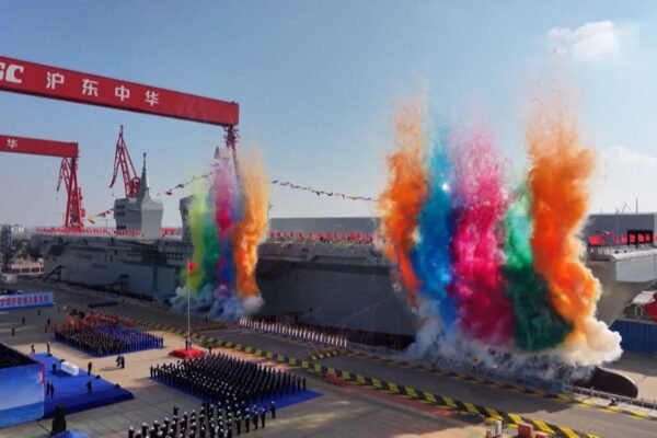 China’s Naval Expansion: Launch of the Type 076 Amphibious Assault Ship