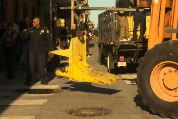 Barricades Fail to Protect Bourbon Street Revelers