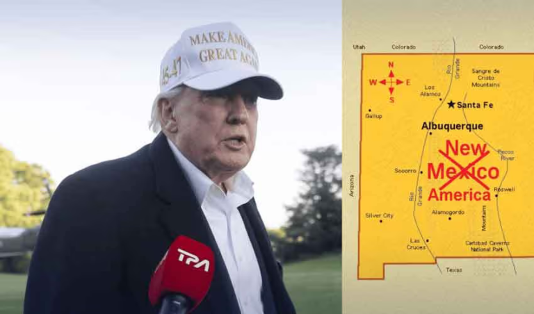 Trump Suggests Renaming New Mexico ‘New America’ as Governor Rejects Idea