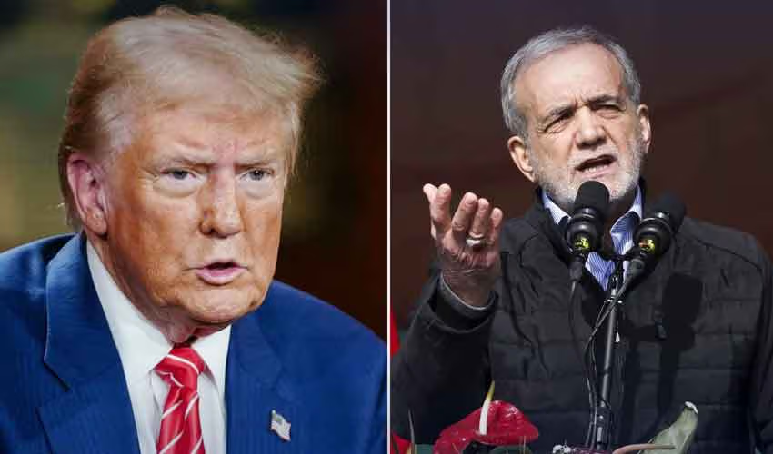 Trump Rules Out Nuclear Strike on Iran as Pezeshkian Says Iran Will Not Surrender