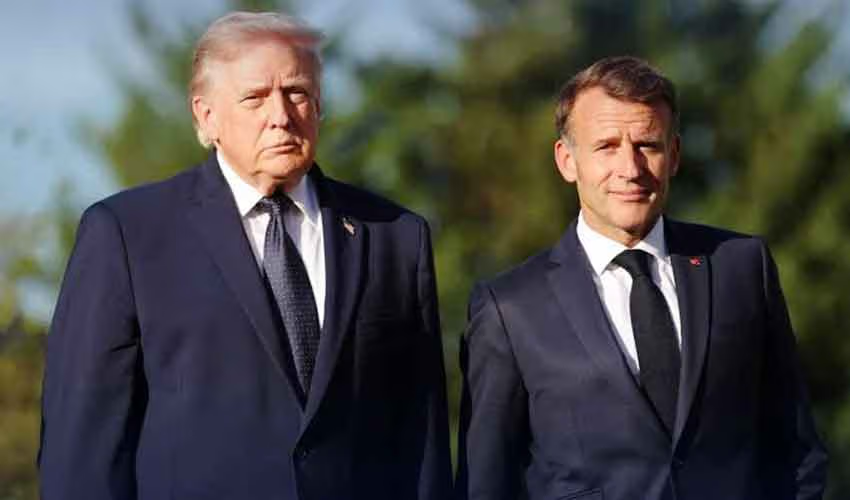 Macron Calls Trump’s Claims About Muslims and France Violence ‘Stupid’ Amid Protests